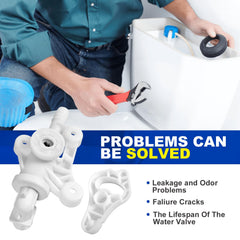 AUTOBABA valve seal gasket maintains durable, tight seals in RV toilets.