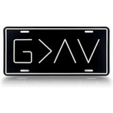Autobase embossed front plate for bold personalization and curb appeal