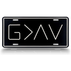 Autobase embossed front plate for bold personalization and curb appeal