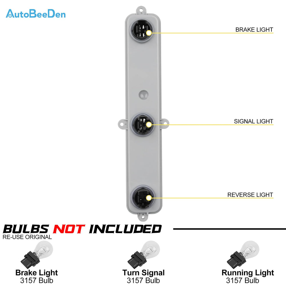 AutoBeeDen tail light assembly upgrade for enhanced rear visibility on Dodge Ram