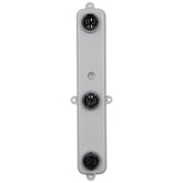 AutoBeeDen tail light connector plate left view with plug-and-play setup