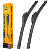 AUTOBOO 19-inch wiper blades side view provide reliable rain visibility with smooth wipes.