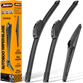 AUTOBOO 26-inch windshield blade for Toyota RAV4, improved rain visibility
