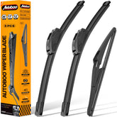 AUTOBOO 26-inch wiper blade for QX60 front enhances rain visibility