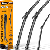 AUTOBOO 28-inch left wiper blade for Ford Edge improves visibility in light rain