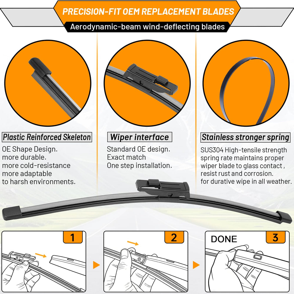 AUTOBOO all weather performance with 1500 contact points for glass seal