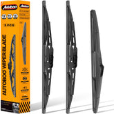 Autoboo front-left wiper blade for Jeep Wrangler improves rain visibility with reliable performance.