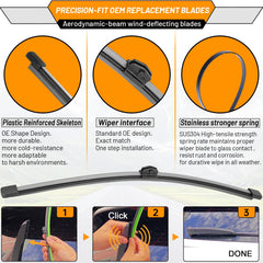 AUTOBOO RS Q3 2019-2024 front wiper enhances smooth engagement.