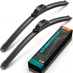 AUTOBOO Plus 22 inch wiper blade pack delivers reliable all season visibility