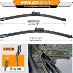 AUTOBOO wiper blade packaging shows OEM-quality compatibility.