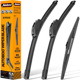 AUTOBOO 28-inch front wiper blade for Toyota Sienna delivers clear rain visibility.