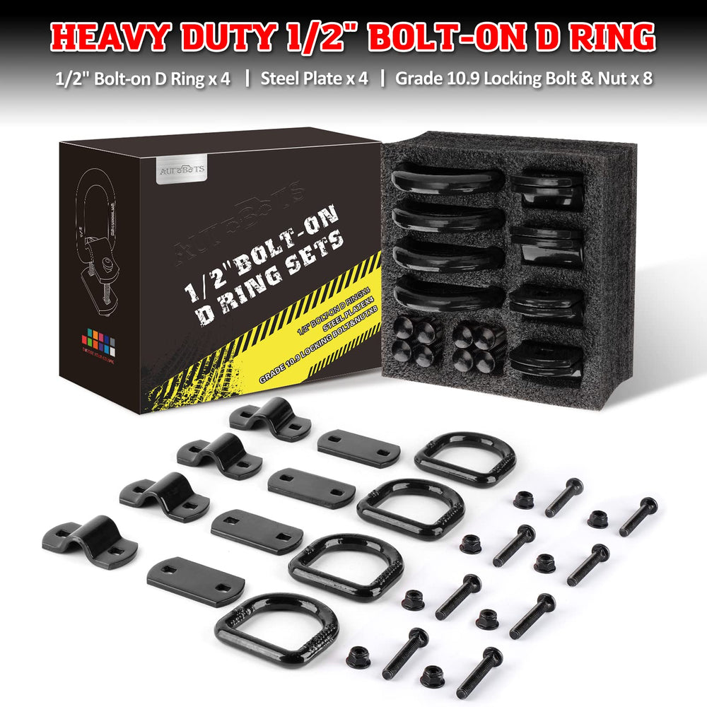 AUTOBOTS 12,000 lbs load capacity for secure heavy-duty cargo