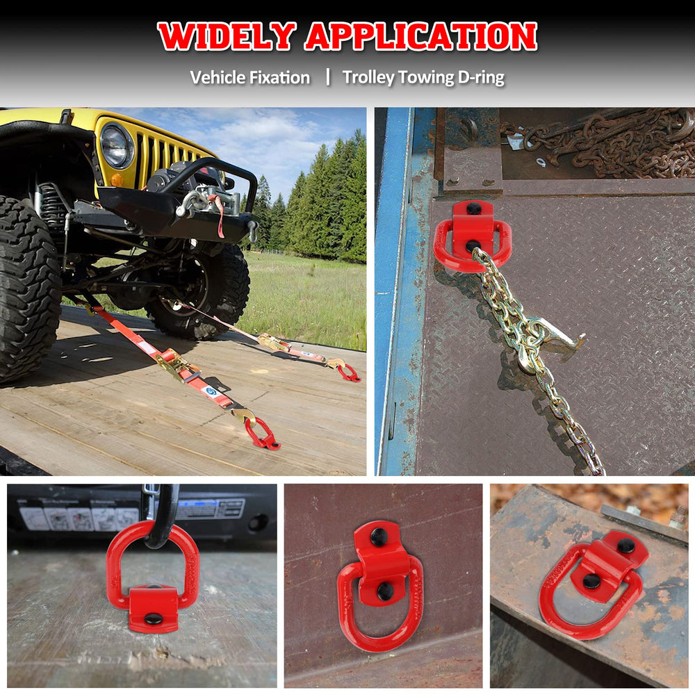 AUTOBOTS red D-ring set packaged for easy inventory and use.