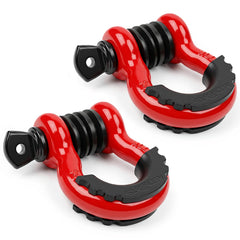 AUTOBOTS D-ring shackle two-pack with 3/4-inch size for heavy-duty towing.