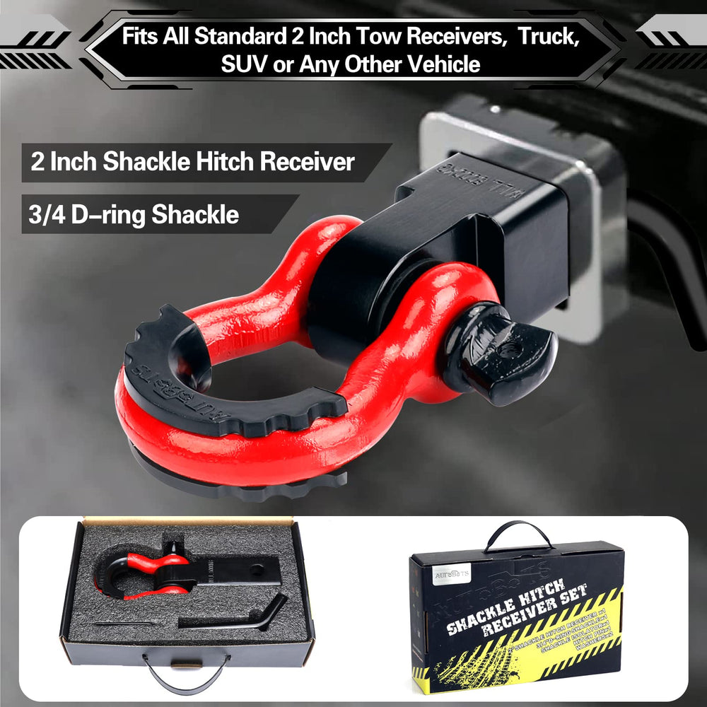 AUTOBOTS towing accessory ready for vehicle recovery and off-road use.