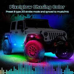 Auto Buero IP67 waterproof rock lights endure harsh weather and water exposure