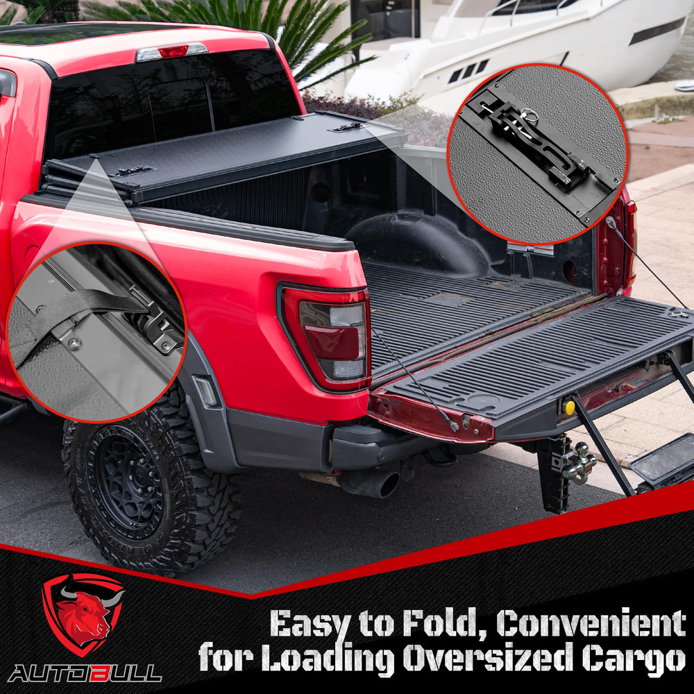 AutoBull all-weather protection shields cargo from rain and snow.