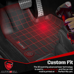 AutoBull CX-5 all weather car liners maintain shape in heat and cold