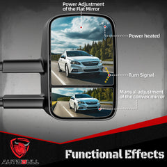AutoBull mirror with integrated turn signal increases signaling visibility for safer turns