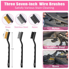 AUTODECO car-interior-brush loosens dust from seats and panels.
