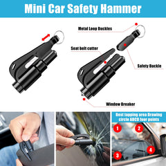 AUTODECO lightweight safety package, portable and easy to stash in trunk