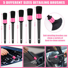 AUTODECO duster and brushes for dashboards and vents
