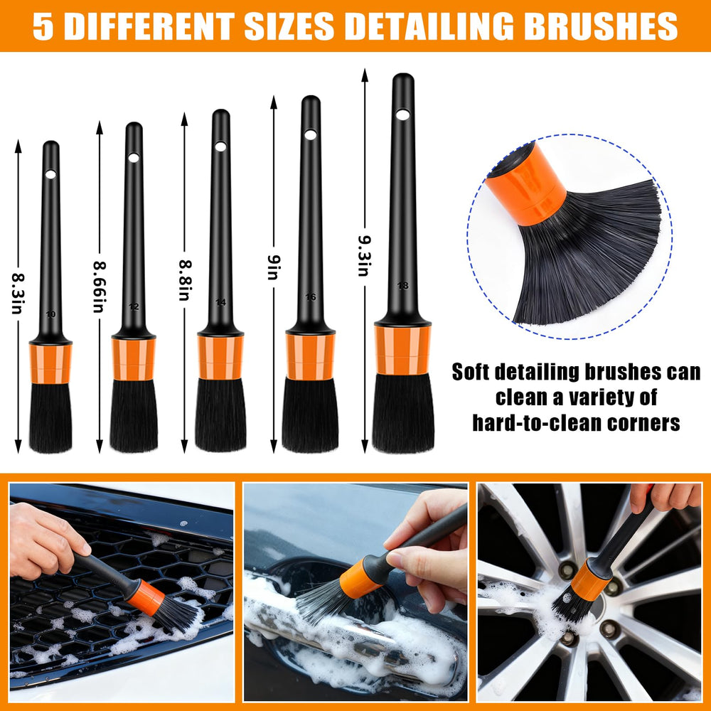 AUTODECO microfiber duster interior dusting dashboard without scratches.