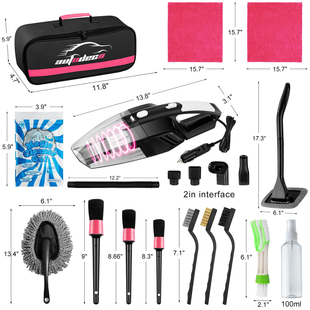 AUTODECO storage bag keeps kit organized on the go.