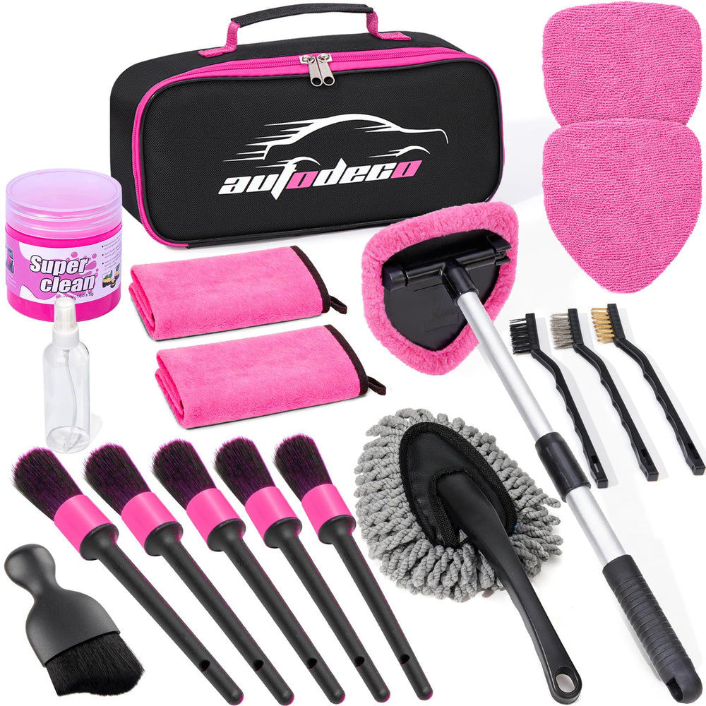 AUTODECO windshield-cleaner-tool delivers streak-free glass for crystal-clear visibility.