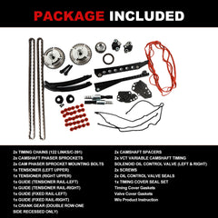 Autodevil timing chain kit cam phasers 5.4L for Mark LT timing accuracy