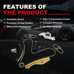 Autodevil timing chain kit compatibility chart showcasing Ford 3.5L and 3.7L fit