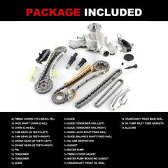 Autodevil water pump assembly 4.0L included in timing kit