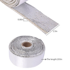 AutoEC Heat Shield Tape adhesive backing enables easy mounting on clean surfaces