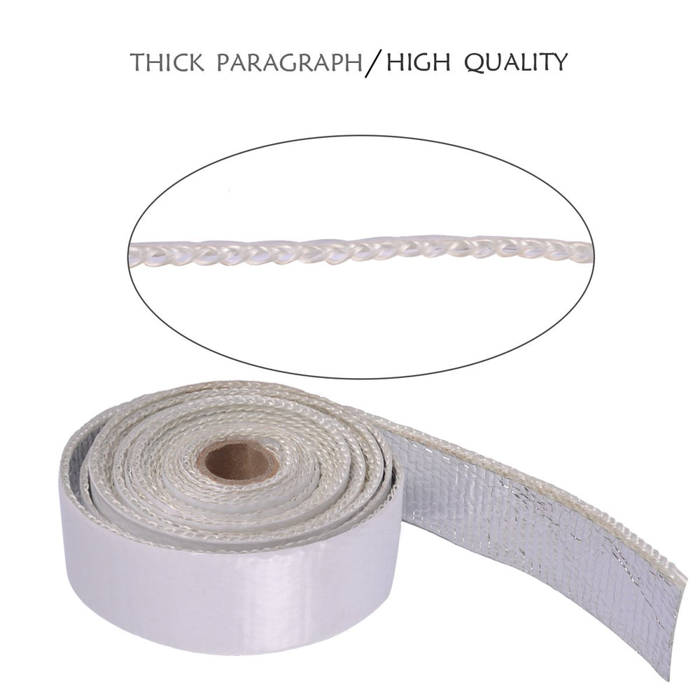 AutoEC Heat Shield Tape applied to engine cover for heat control