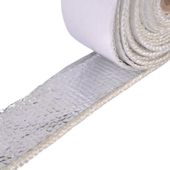 AutoEC Heat Shield Tape on a wire bundle shields radiant heat