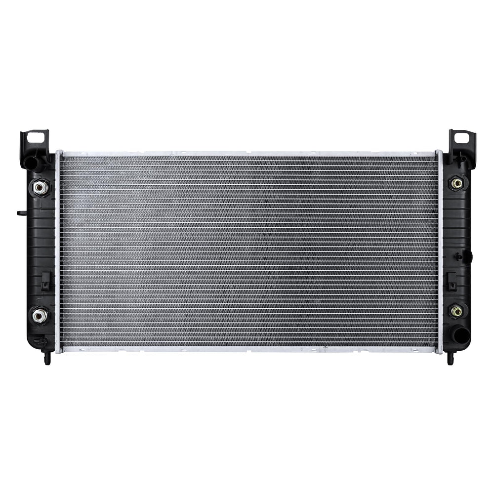 Autoexact 2370 radiator front view showing aluminum construction for efficient cooling.
