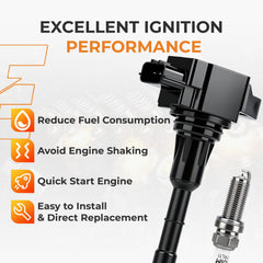 Autoexact iridium spark plugs close-up highlighting premium long-life tips for smoother starts