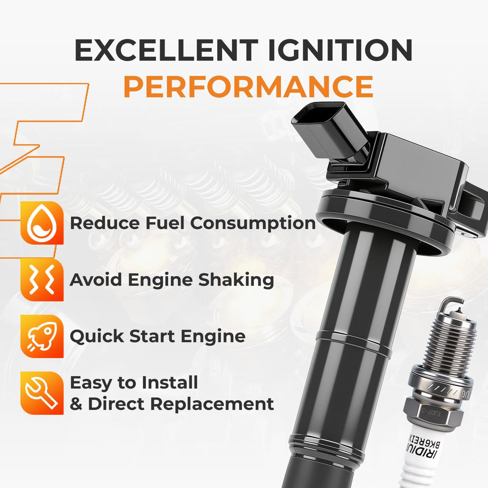 Autoexact iridium spark plugs image highlighting durable, high-performance plugs.
