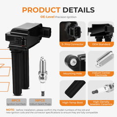 Autoexact eight-pack contents ready for DIY replacement