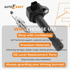 Autoexact packaging content includes six coils and six plugs