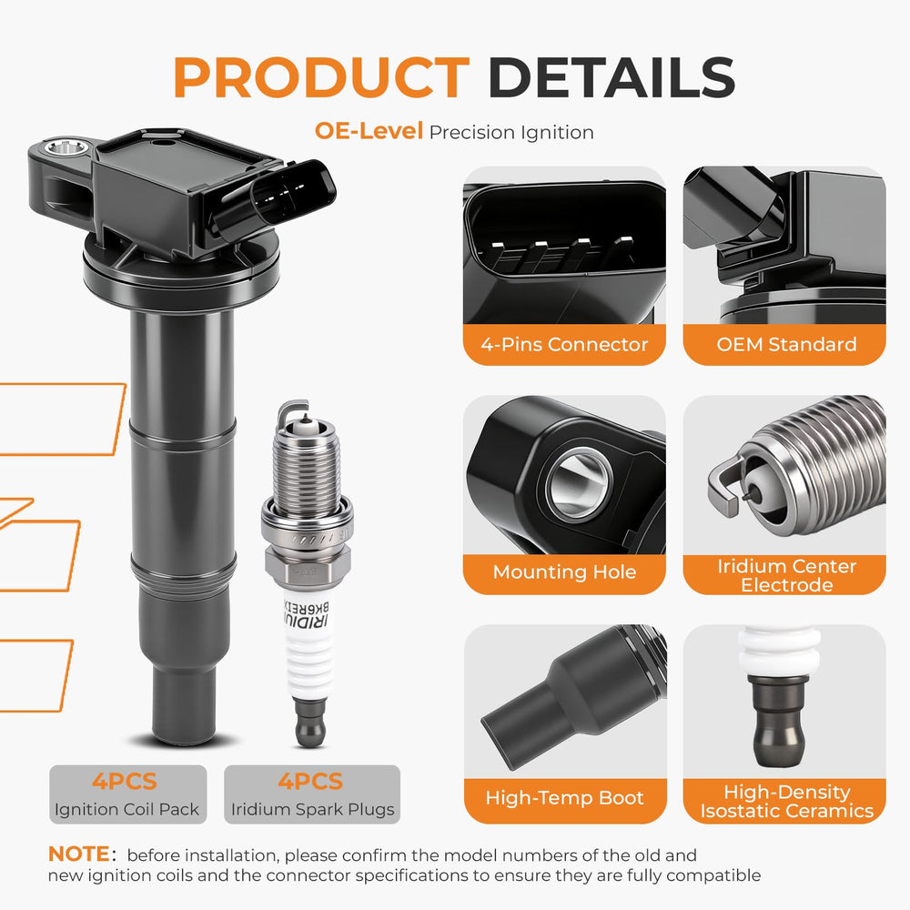 Autoexact packaging image ready for DIY installation with four coils and four plugs.