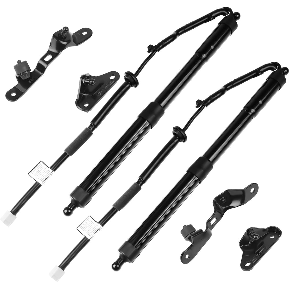 Autoexact power liftgate struts left-side installed for smooth automatic opening.