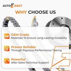 Autoexact right and left rails show precise fit between components.