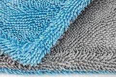 Autofiber Dreadnought microfiber towel for drying cars, absorbs quickly in one pass.