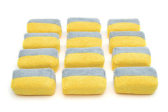 Autofiber Mini Saver Applicator Terry Gold with barrier for precise coating application.