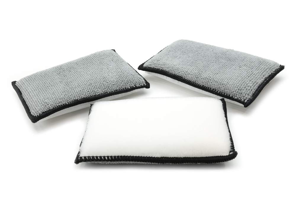Autofiber Scrub Ninja interior sponge with bristles for debris removal in tight corners
