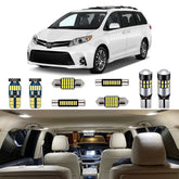AUTOGINE 15-piece LED kit for Toyota Sienna packaging upgrade