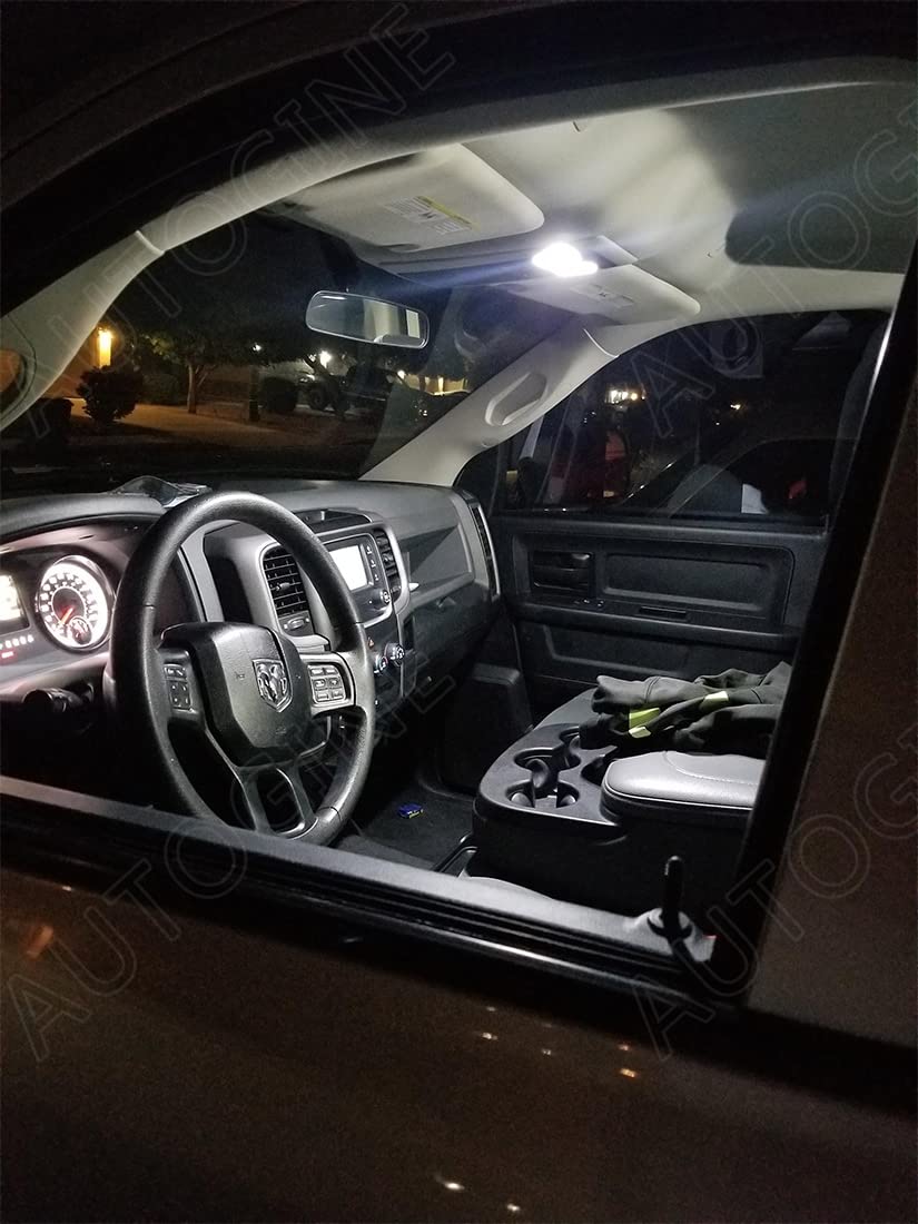 AUTOGINE footwell light for Dodge Ram adds safe footing and ambient glow.