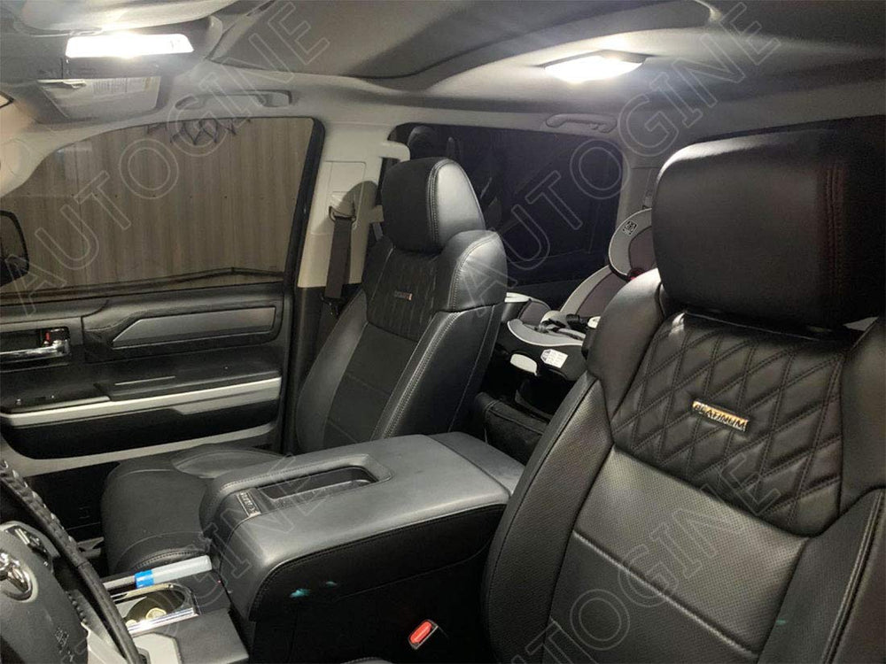 AUTOGINE glove box light for Toyota Tundra makes item retrieval easier.