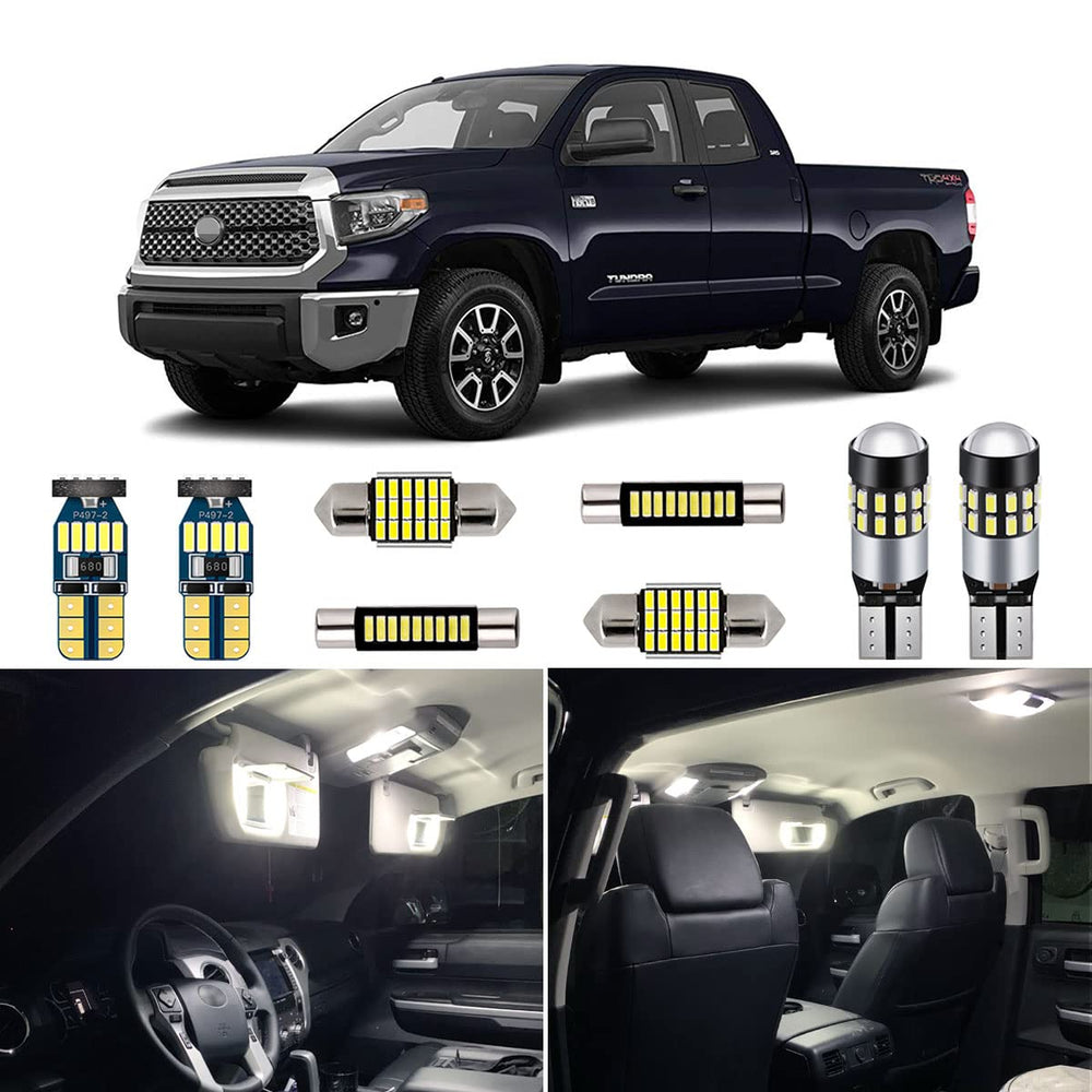AUTOGINE map light for Toyota Tundra delivers bright interior visibility.